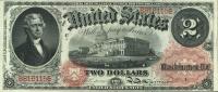 Два доллара 1874 г.