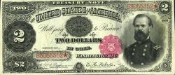 two dollars 1891 Coin Notes