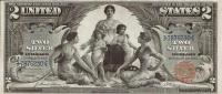 2 доллара 1896