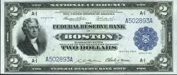 Two Dollars 1918