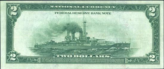 two dollars 1918