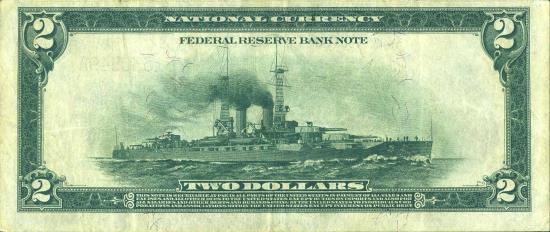 two dollars 1918