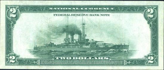 two dollars 1918