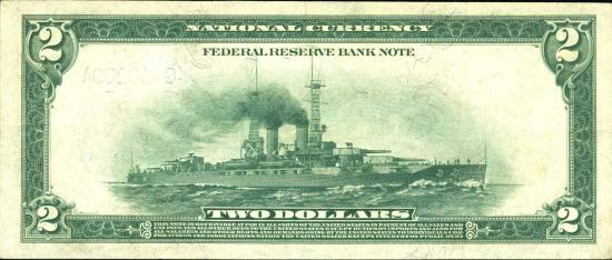 два доллара 1918 Чикаго