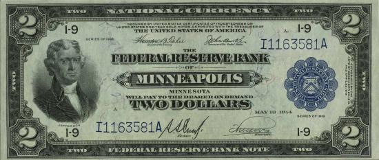 Federal Reserve Bank Notes (боны федеральных резервных банков), серия 1918 г., Чикаго